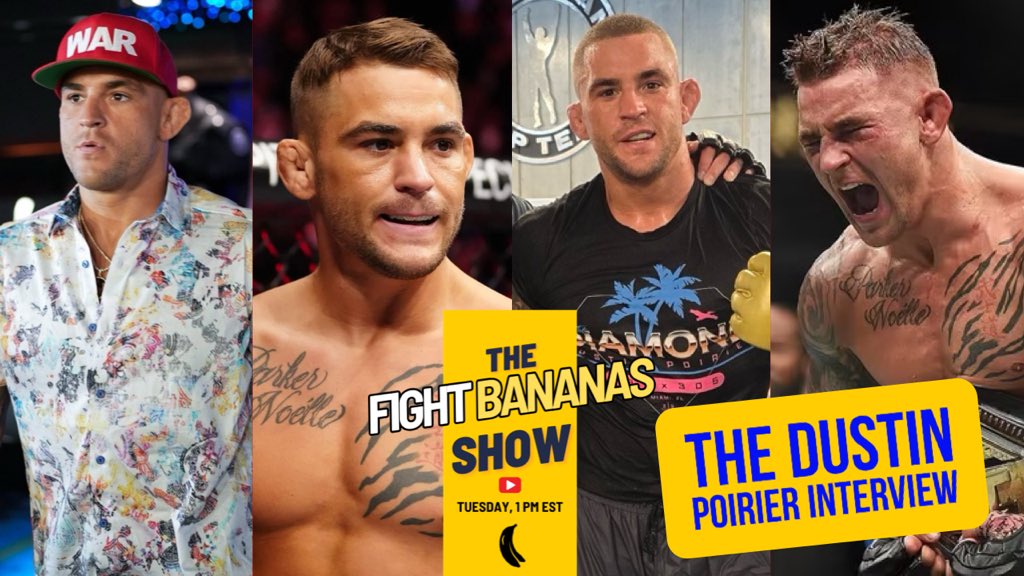 Checkout the Full @DustinPoirier Interview w @FightBananas 💎 youtu.be/ov9cvamQpgs?si…