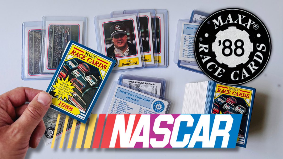 1988 MAXX Joy: Review of NEWLY Discovered 3rd Printing of 1988 MAXX Myrtle Beach and Charlotte youtu.be/Y61IZjiryn0?si… #1988maxxjoy #nascar #nascarcards #racingcards #racecards #1988maxx #discovery #maxxracecards