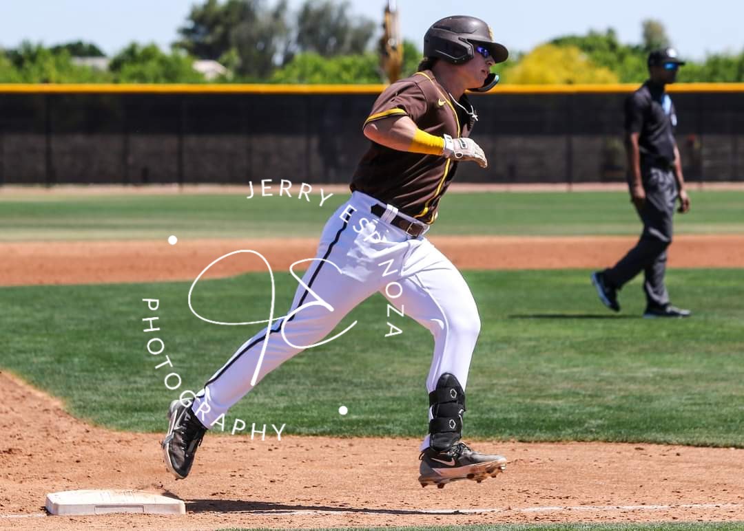 San Diego Padres /C/1B/OF prospect Jacob Campbell 4/29/24