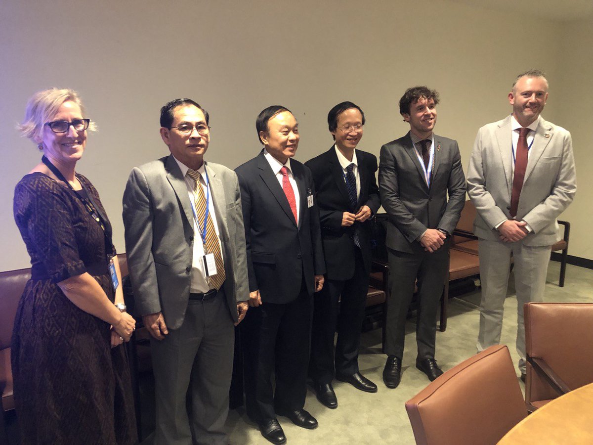 Cambodia, Laos PDR and Viet Nam shared the innovative ways all 3 countries have implemented the ICPD PoA during a side event during the #CPD57 and #ICPD30 commemorative week at the UN Secretariat.

Thank you @ausgov - Government of Australia for supporting this #CPD57 side event.