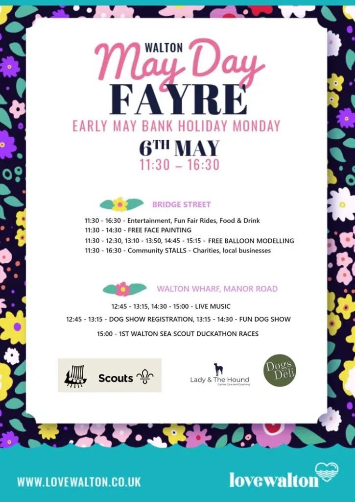 Join us on Monday 6th May for the Walton May Day, taking place on Bridge Street. Radio Wey will be compèring the event as well as providing some great music for your Bank Holiday Monday! @welovewalton #mayfayre #welovewalton #waltononthames #bankholiday #supportlocalbusiness