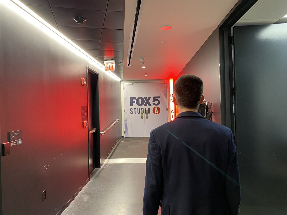 Night before Early Vote begins in #MD06! Walking into the studio at @fox5dc to share our vision and ask voters for their trust and their vote.