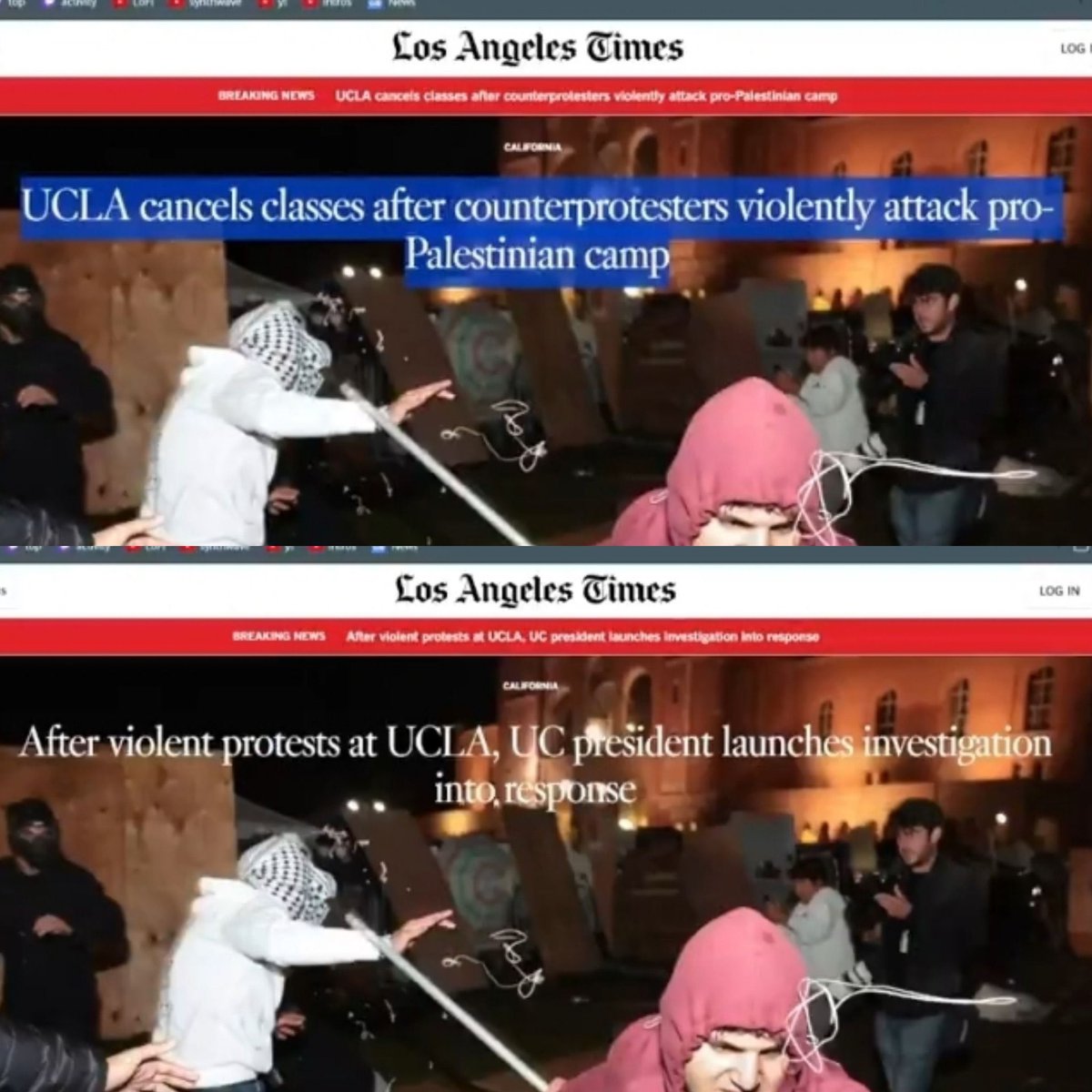 tyleroakley's tweet image. refreshing an article &amp;amp; seeing the change of narrative shift in real time… dystopia is now