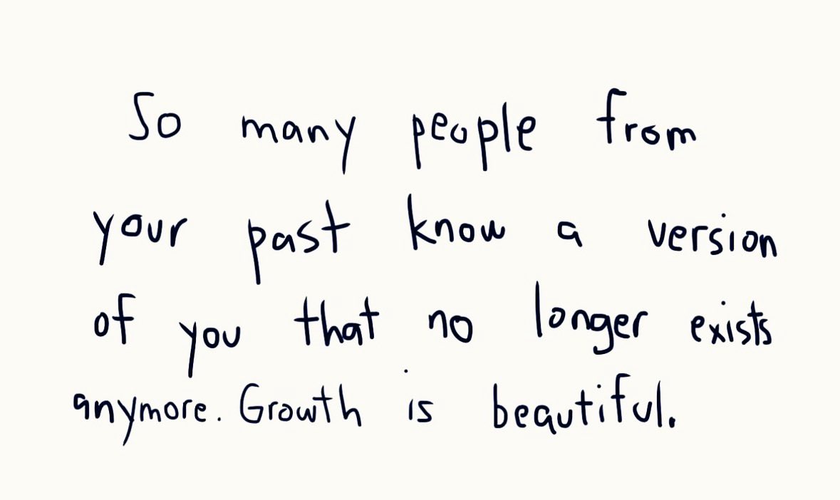 Growth is beautiful.