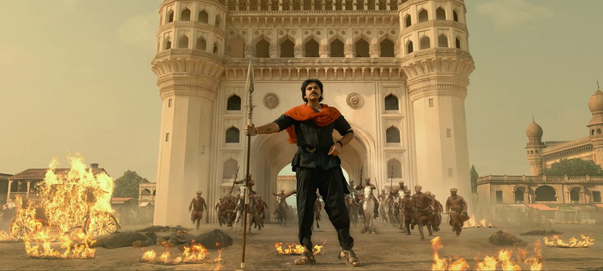 #HariHaraVeeraMallu - Part 1 : Sword vs Spirit - Releasing this year..⭐ #Pawankalyan looks..👌