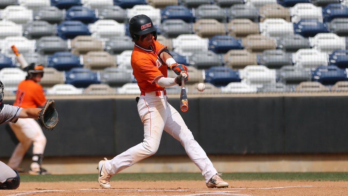 BSB | The great GSAC Tournament run for @OUAZBaseball came to an end on Wednesday afternoon. 📰: bit.ly/44o8BCo 📸: Gus Martinez #WeAreOUAZ