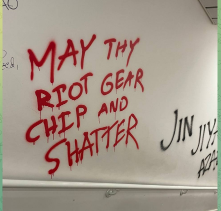 Portland University is getting demolished by protesters

It looks like a skid row inside 

@TinaKotek 

Oregon has become the number one shithole for radical extremism that's accepted.