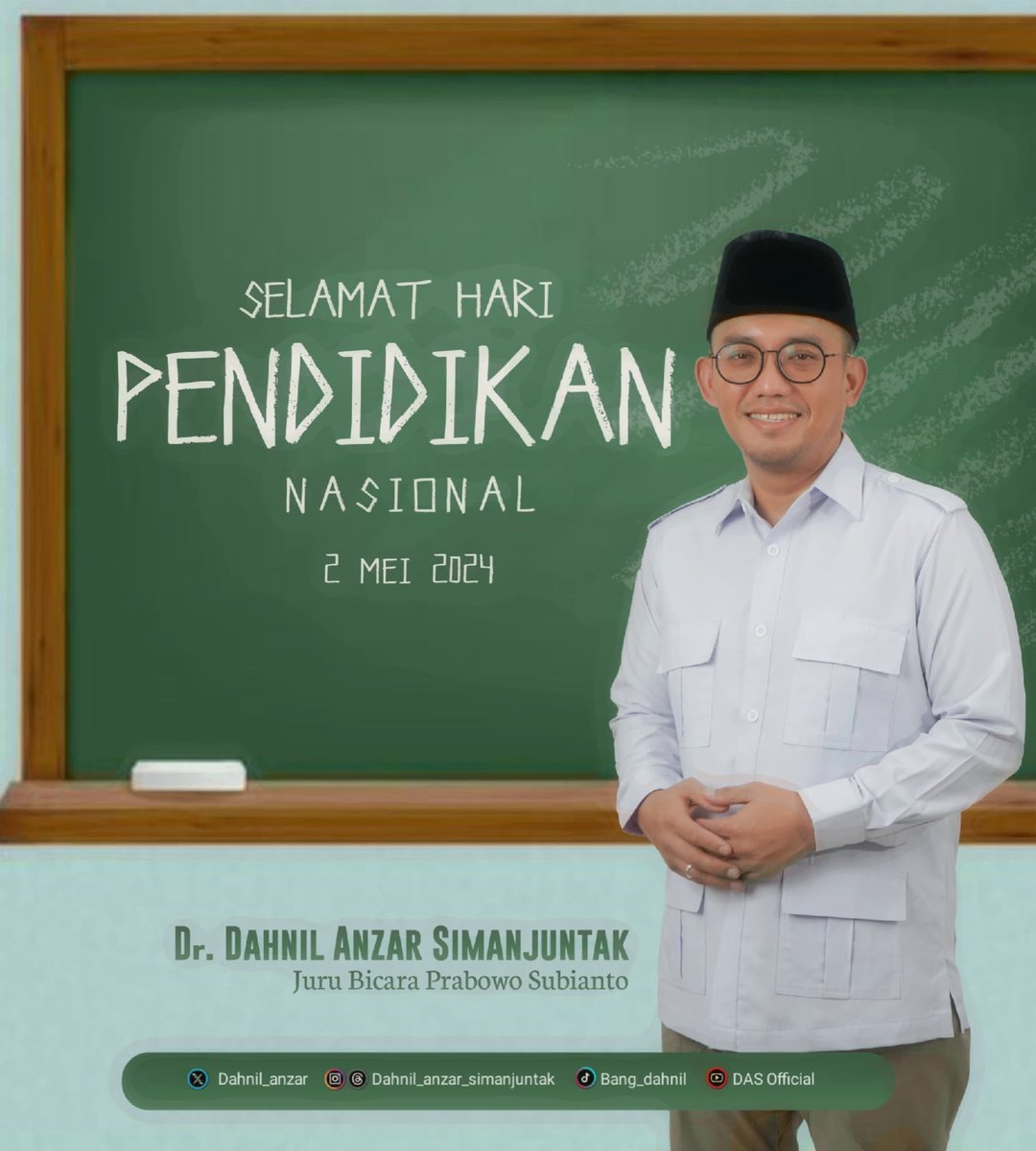 Pendidikan adalah jalan meninggikan peradaban.