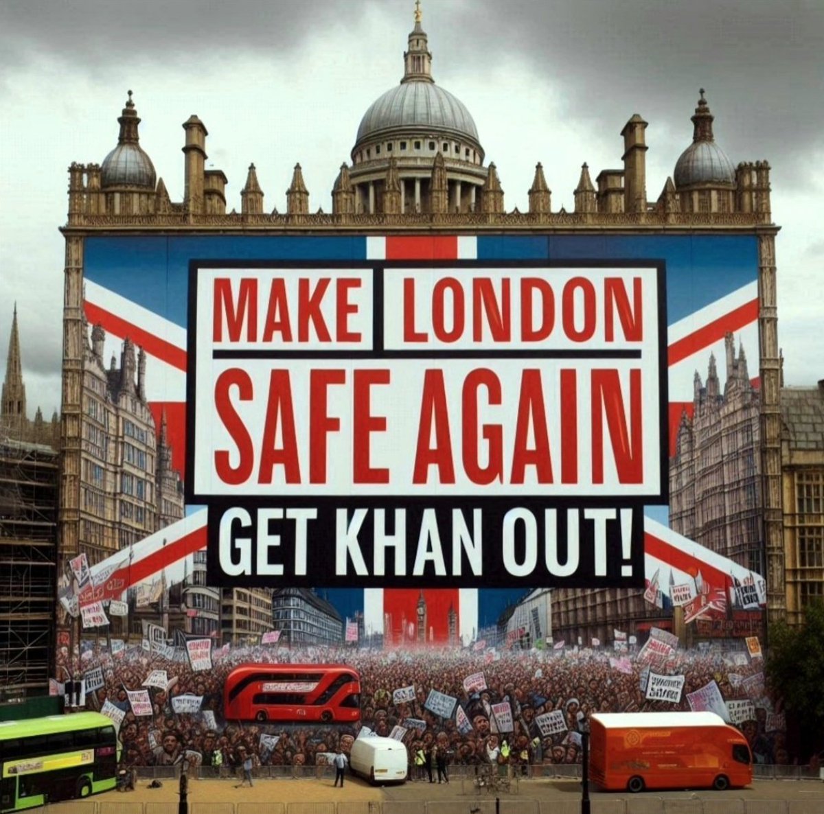 London Mayoral Election - TODAY - 2 May 2024 - Time For Sadiq Khan to go. 

  ➡️x.com/ELExodus7/stat…

#ULEZ #ULEZExpansion #ClimateScam #NetZeroScam