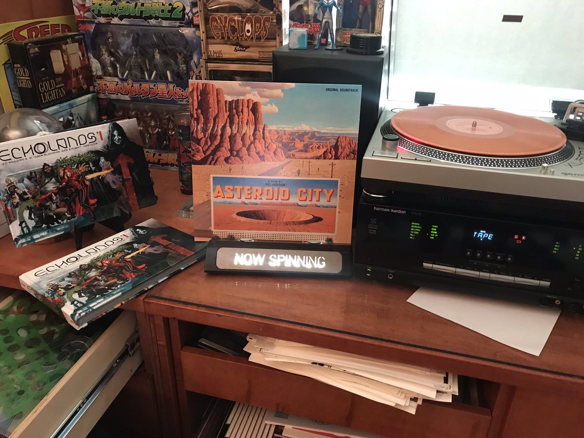 Asteroid City: soundtrack - orange double vinyl - #EcholandsDrawingMusic #comics #vinylrecords @imagecomics