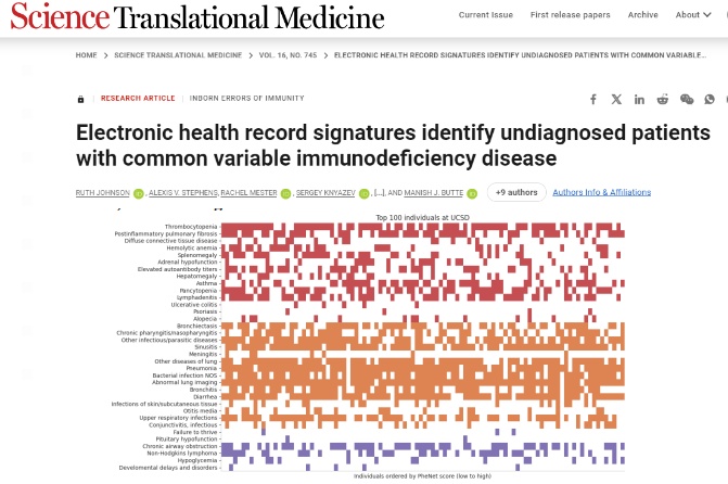 I have this particular Primary Immunodeficiency disorder (CVID) I hope this research leads to timely diagnoses for other patients science.org/doi/10.1126/sc… #immunology @ManishButte