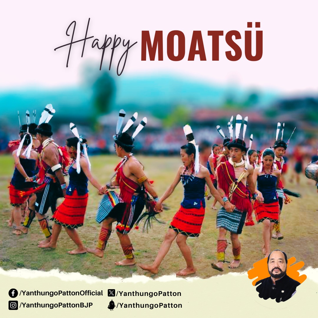 Warm greetings to the Ao community on the joyous occasion of Moatsü. It's not only a celebration of the season's harvest but also an expression of the community's rich cultural heritage. May the festival strengthen bonds and foster happiness & prosperity among all. Happy Moatsü!
