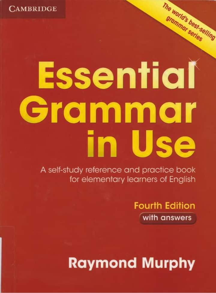 💢 Essential Grammar in Use with Answers 4th Edition pdf

Like ❤️ + Yes 🗨️ to receive the PDF 📕

𝑷𝑫𝑭 👉⏬
👉 👉 bit.ly/3Wfo6dN

#Thegreatelibrary 
⚠️A like costs nothing and it will motivate us to offer you the best books for free ❤️
