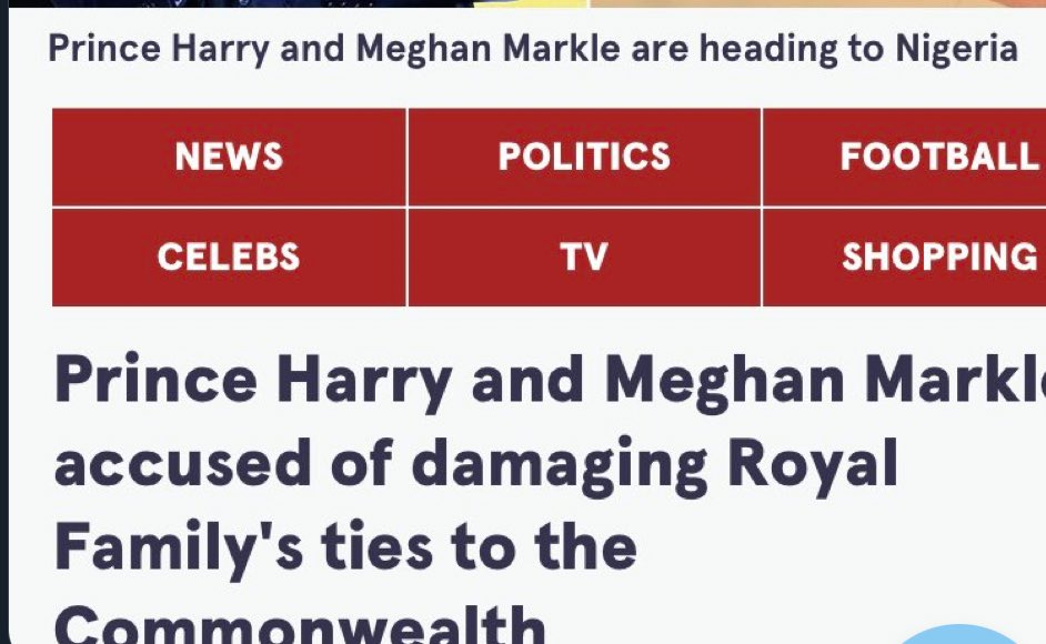 The royals and the BM did that when they treated Prince Harry’s wife as a none person . The world and the commonwealth countries see you and will never forgive or forget