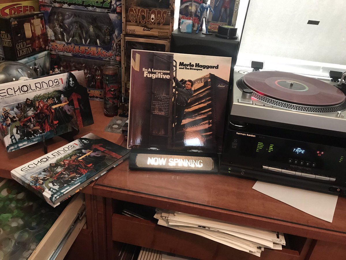 Merle Haggard: I’m A Lonesome Fugitive - Vinyl Me Please edition #EcholandsDrawingMusic #comics #vinylrecords @imagecomics @VinylMePlease