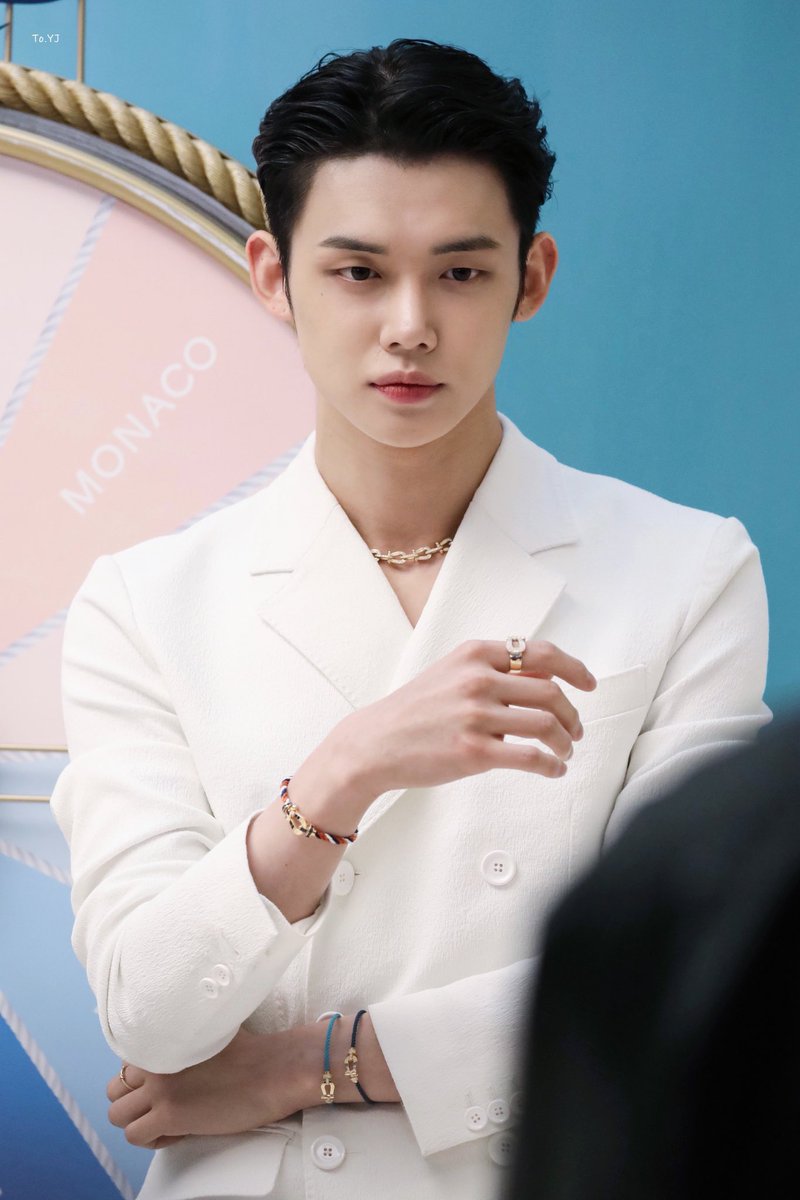 Yeonjun of TXT at FRED Paris Jewelry Event.