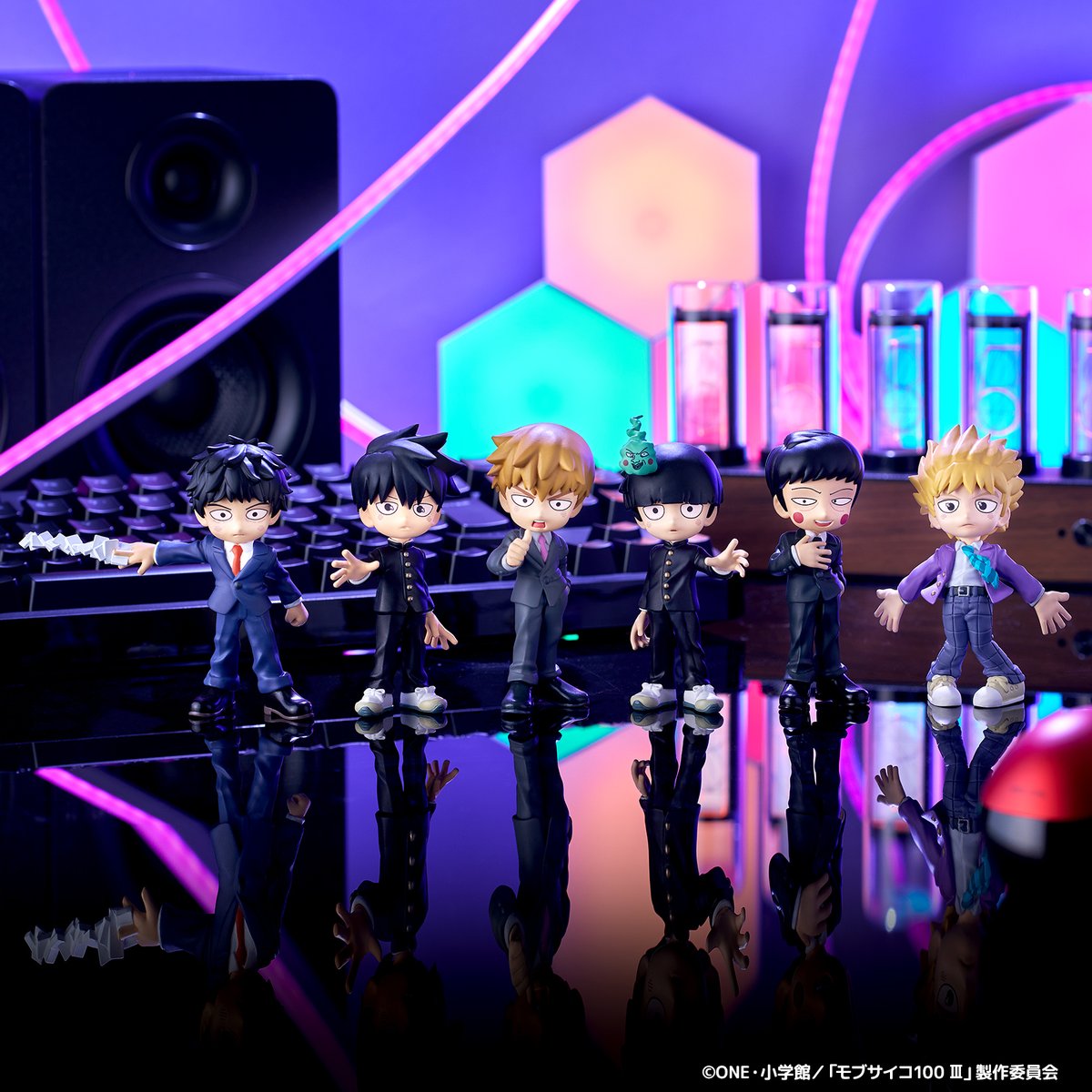 THE MOB PSYCHO 100 PALVERSE FIGURES HAVE BEEN SHOWN!