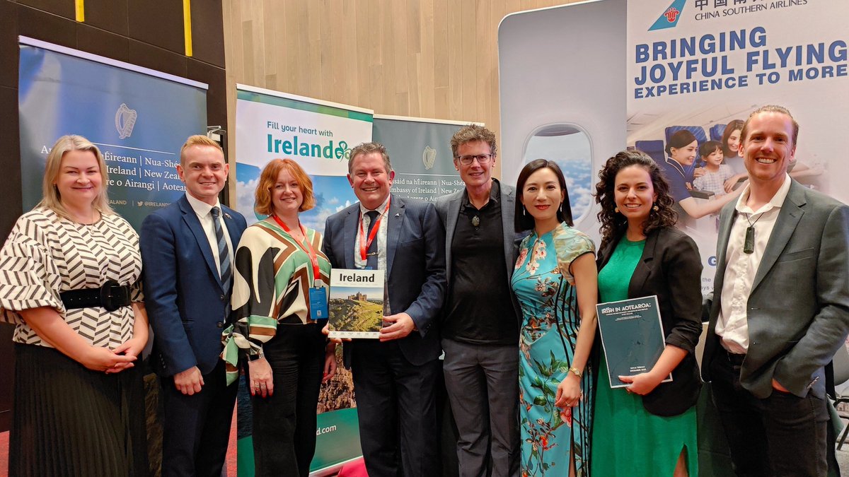 Great to have been able to promote #Ireland at the World Tourism Cities Federation Summit in Wellington last week. Many thanks to all to visited our stand @GotoIrelandNZ