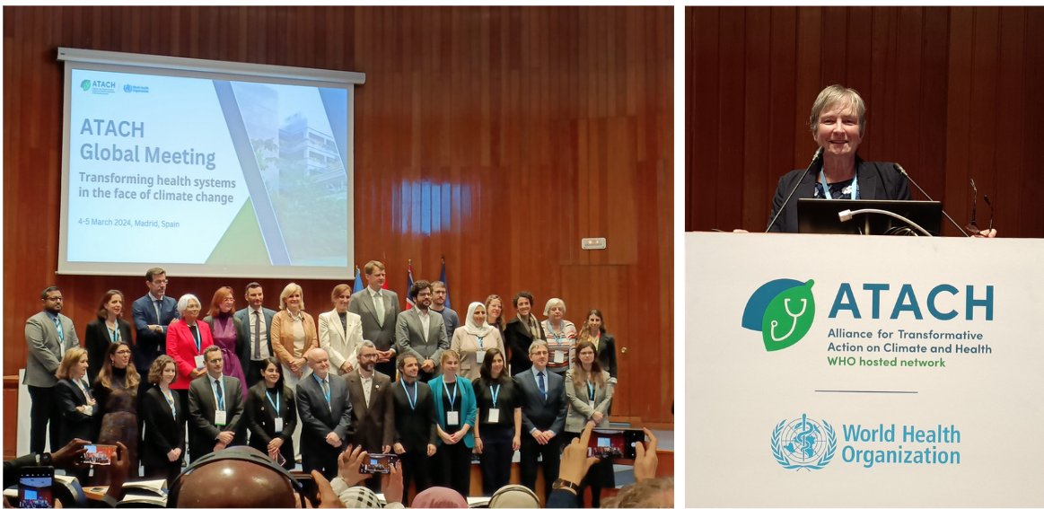 We are thrilled to announce our acceptance as a member of the Alliance for Transformative Action on Climate and Health (ATACH) hosted by @WHO as it aims to support countries around the world to reduce the health impacts of #climatechange. Learn more: loom.ly/36razJo