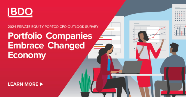 According to @BDO_USA's latest survey, private equity CFOs’ plans to sell dropped from 49% to 31% year over year, and IPO plans fell from 14% to 4%. Explore more 2024 exit trends. #PrivateEquity #BDOCFO dy.si/fSM24W2