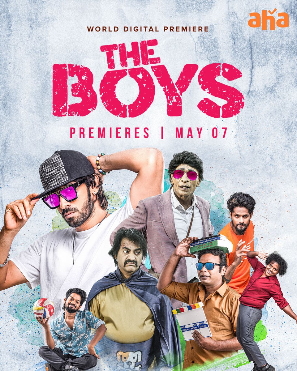 Tamil film #TheBoys (2024) premieres May 7th on ahatamil.