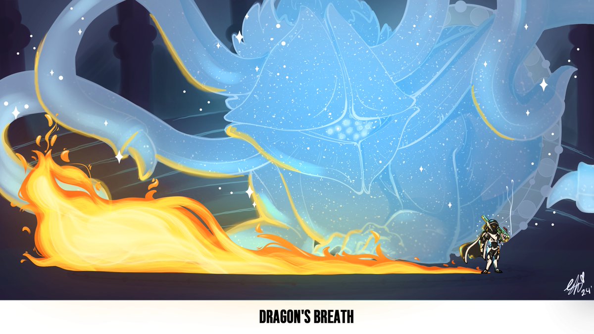 Dragon's Breath #destiny2 #seasonofthewish #destiny2fanart #thefinalshape #destiny2aotw #aotw