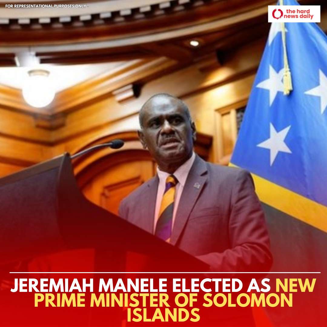 Solomon Islands welcomes Jeremiah Manele as its new Prime Minister, following a decisive vote in parliament. 

Manele's leadership comes at a crucial time as the nation navigates global relations and domestic challenges.

 #SolomonIslands #NewPM #GlobalDiplomacy #Leadership