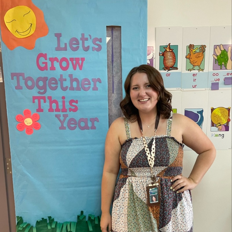 For National Teacher Appreciation Week we're sharing @BoiseStateCOED grads! Meet Katie Killmer ('23) who teaches at Lakevue Elementary School in Nampa, Idaho. Support future teachers at bit.ly/Support-Bronco…. Submit your shoutout at boisestate.edu/alumni/bronco-…. @BoiseState