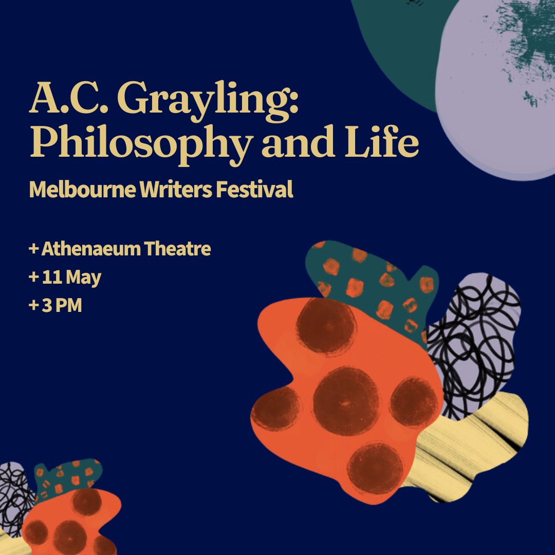 We’re thrilled to partner with Melbourne Writers Festival to present this lecture from philosopher A.C. Grayling delving into the age-old question: how should I live my life? 🤔 Book now and use code UOM30 for 30% off → unimelb.me/3JaaYil