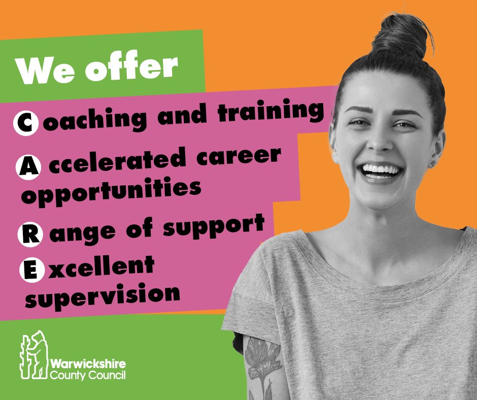 Join our Adult Social Care and Support Recruitment Event on Wednesday 22nd May, 10am - 4pm, Shire Hall, Warwick. Meet our experienced, supportive staff and managers in Warwickshire, ask questions, find out about current vacancies! Register your interest: bit.ly/WarksASCjobsev…