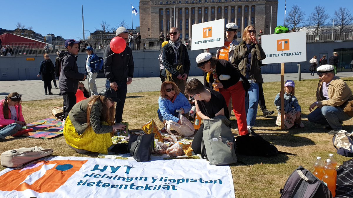 We had a great Vappu celebration! Big thanks to everyone who marched with us on Labour Day! Your support means a lot. Let's keep working together for a better future!