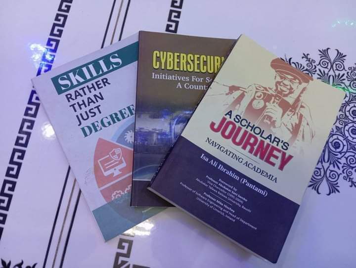 The most recent three books. #SkillsRatherThanJustDegrees #CybersecurityInitiatives #ScholarsJourney