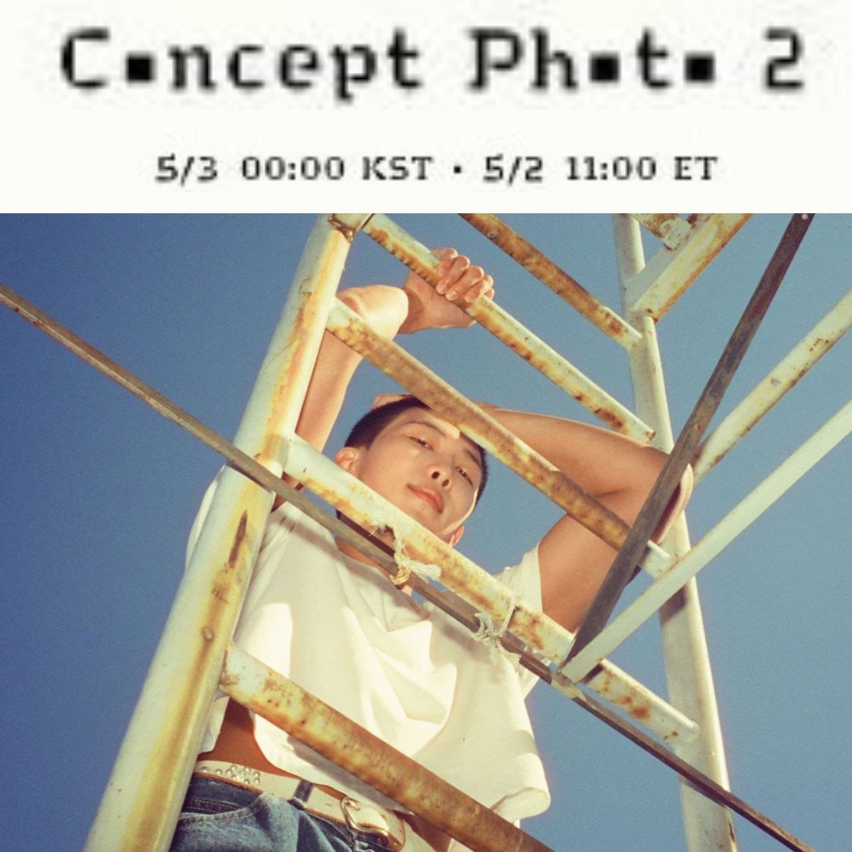 📢 ARMYS DIFUNDAN🤍 EN UNAS HORAS TENDREMOS EL 'CONCEPT PHOTO 2' de #RM para RPWP‼️👇🏻 • CONCEPT PHOTO 2 Jueves, 2 de Mayo 09:00 AM 🇲🇽🇧🇿🇸🇻🇭🇳🇳🇮🇨🇷🇬🇹 10:00 AM 🇵🇦🇨🇴🇪🇨🇵🇪 11:00 AM 🇩🇴🇵🇾🇨🇱🇻🇪🇧🇴🇵🇷🇨🇺🇨🇦🇺🇲 12:00 PM 🇧🇷🇦🇷🇺🇾 05:00 PM 🇪🇸🇫🇷🇮🇹🇬🇶 RM IS COMING RIGHT PLACE WRONG PERSON IS COMING