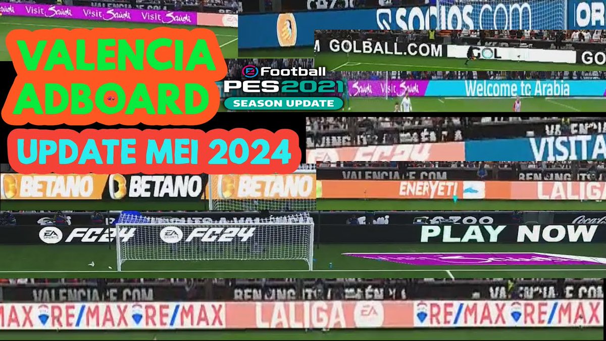 pes-files.ru/pes_2021_valen… 

#efootball2024 #eFootball2024Mobile #eFootball2023 #eFootball2022 #eFootball #PES2022 #eFootballPES2021 #PES2021 #PES #SeasonUpdate 

PES 2021 Valencia CF Animated Adboards 2024