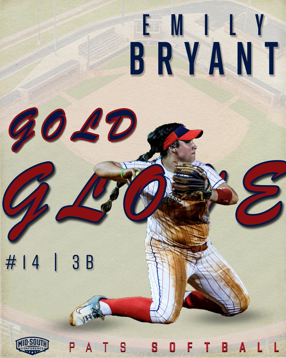 (1/2) Seniors Oliver and Bryant have each received the Gold Glove for their respected positons! #OneBigTeam 

Oliver has 88 putouts, 81 assists, and a 1.000 fielding percentage thus far this season while Bryant has 41 putouts, 102 assists and a fielding percentage of .966!!