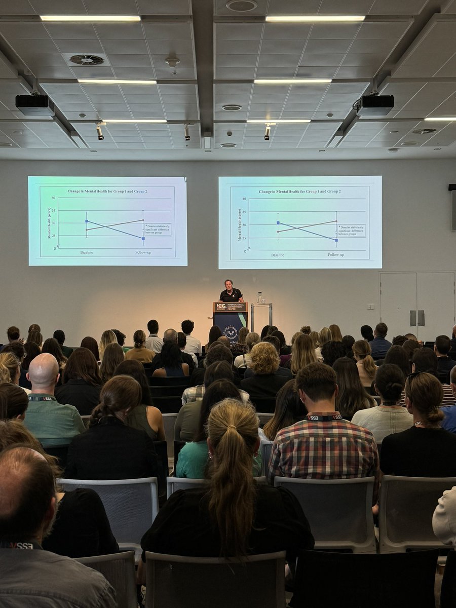 One of the most important pieces of work we have on sport promotion and mental health being presented now but the author himself @JRLovesCycling Challenging the blanket statement that physical activity is good for mental health with data from post-conflict Uganda @ESSA_NEWS