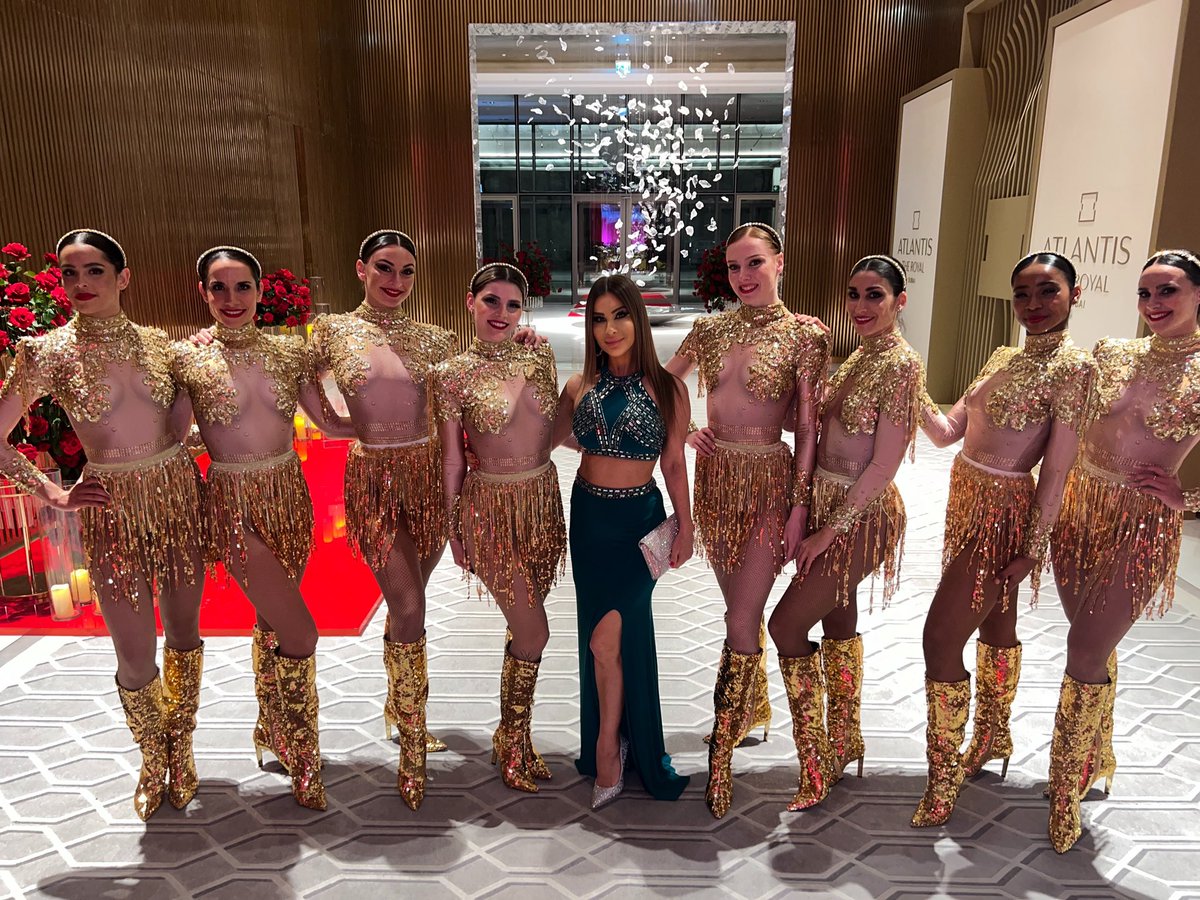 A night of elegance and luxury at the member club by  Taiss  Gala dinner featuring special guest, Nicole Scherzinger at the Royal Atlantis on The Palm!!! @memberprivateclub @mydubai @atlantistheroyal