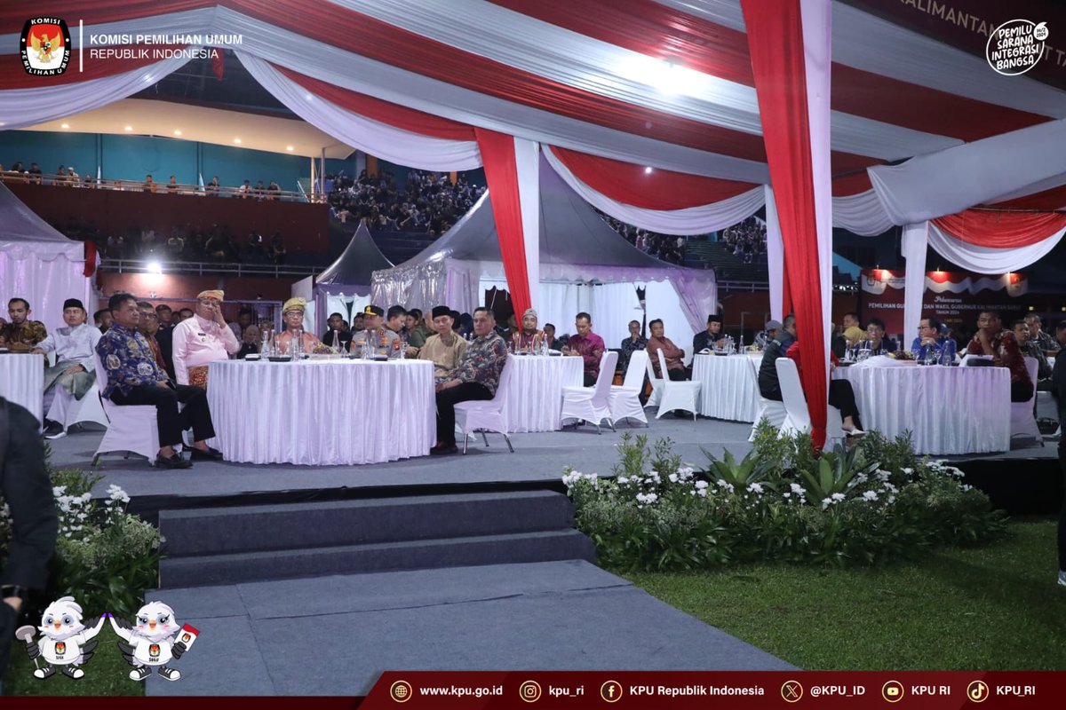 #TemanPemilih, Ketua KPU Hasyim Asy'ari hadir dalam Peluncuran Pemilihan Gubernur dan Wakil Gubernur Kalimantan Barat Tahun 2024, di Kota Pontianak, Rabu (1/5/2024). 

Dalam sambutannya, Hasyim menyampaikan rasa terima kasihnya kepada pemerintah daerah --