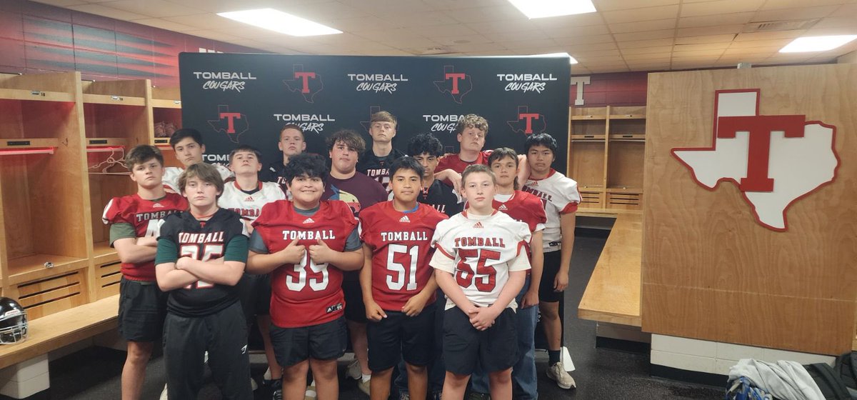 2024 Commit To The T in the books! Great night with our Future Coogs. Can’t wait to “Get To” Coach this group! #TheTomballWay #ItsWhatWeDo @FootballTomball @TomballISD @CPJHAthletics @TJH_Athletics @GLJH_Athletics @THS__athletics