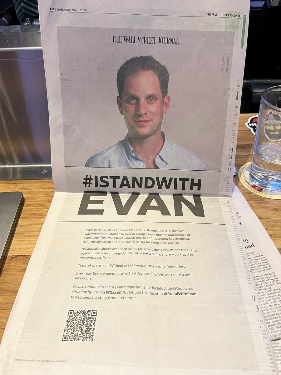 #IStandWithEvan @WSJ @StateDept @mfa_russia