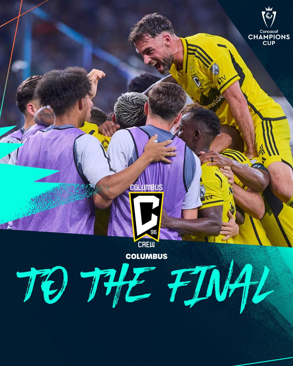 Congratulations to @ColumbusCrew for advancing to the #ConcaChampions FINAL! 🎉