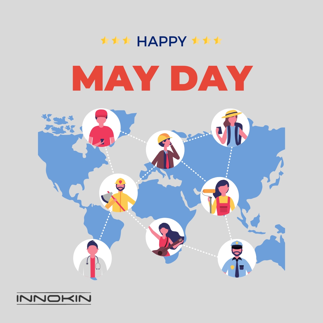 Happy Worldwide May Day! 🔧🔧 Let's take the day to reflect and celebrate the willpower, dedication, and hard work of our laborers and workers around the globe. #Innokin #LaborDay #MayDay #InternationalWorkersDay #Celebration #Innokintechnology