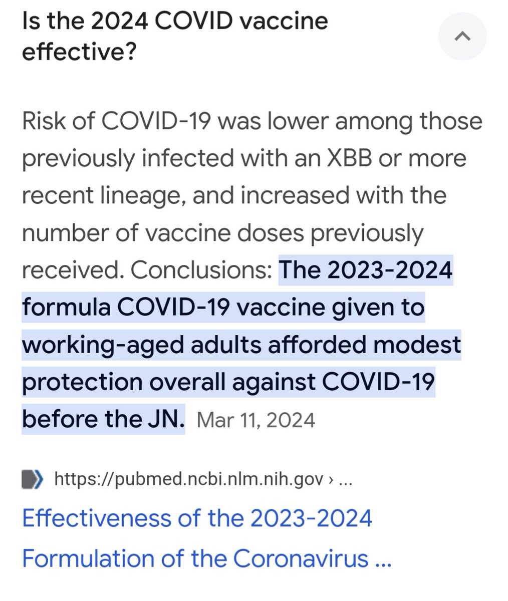 So they're admitting that the more mRna gene therapy covid vaccines you've had the greater the risk of getting covid.... Let that sink in.....They don't even mention a percentage of effectiveness anymore.