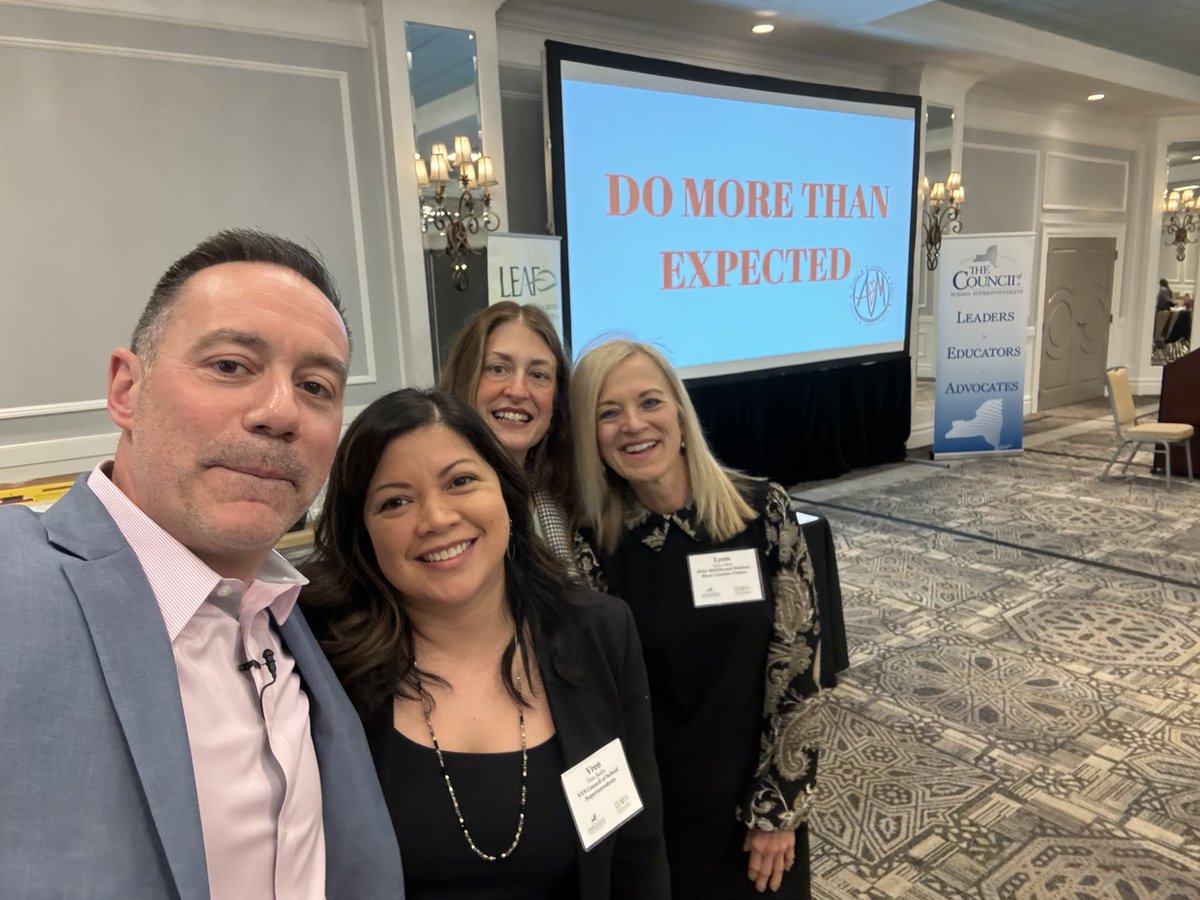 Grateful to <a href="/NYSchoolSupts/">NYSCOSS</a> for having me to their incredible event today. Great positive spirit and learning!

Storytelling, impact and being significant in the lives of those we serve! 

Keep surviving and thriving friends #survivethrive <a href="/LynnAllenEdD/">Dr. Lynn Allen</a>