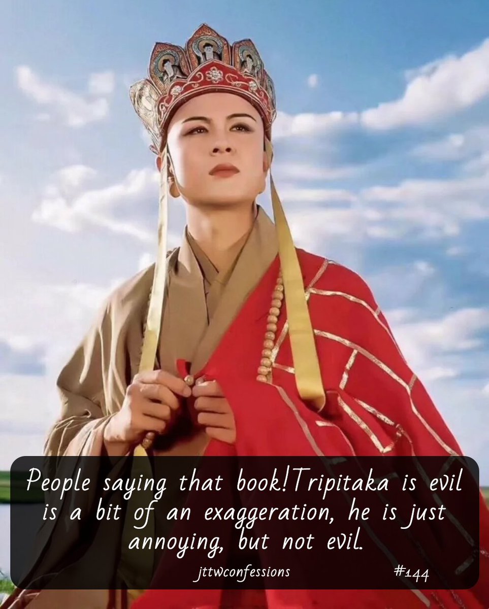 #jttwconfessions #journeytothewest #tangsanzang