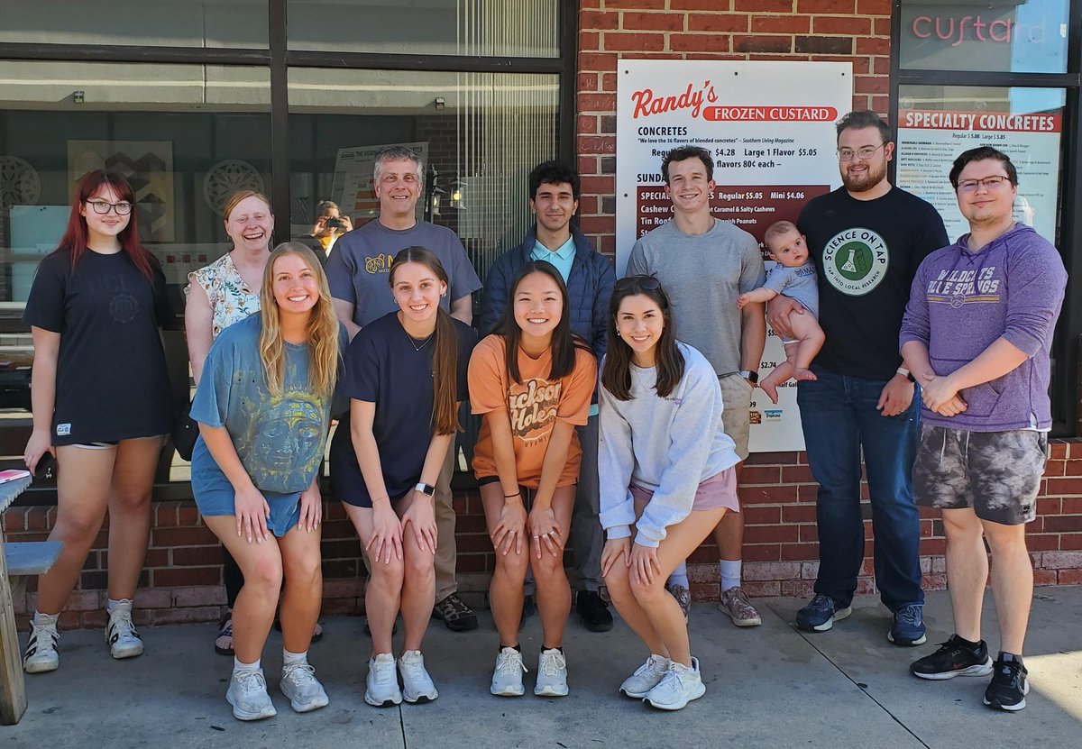 Ended a great semester at Randy's Frozen Custard.  Randy's with an "R".