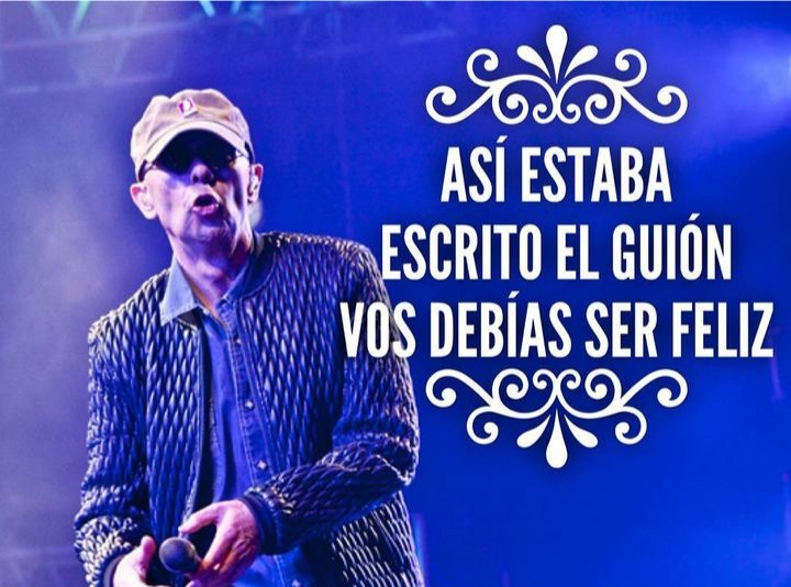Vos debías ser feliz 😀