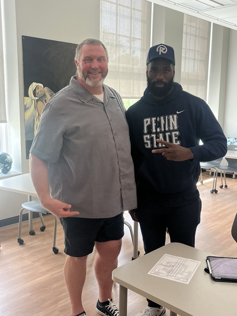 CoachPeters77 (@peters77coach) on Twitter photo Big thanks to <a href="/PennStateFball/">Penn State Football</a> for stopping by to check out our football players and what they have to offer the next level. Great thanks coach <a href="/DBarnes_18/">Deion Barnes</a> for taking time <a href="/grandviewhhs/">Grandview Heights HS</a>
<a href="/Henry_Ohlinger/">Henry Ohlinger 4 ⭐️</a> Big thanks to <a href="/PennStateFball/">Penn State Football</a> for stopping by to check out our football players and what they have to offer the next level. Great thanks coach <a href="/DBarnes_18/">Deion Barnes</a> for taking time <a href="/grandviewhhs/">Grandview Heights HS</a>
<a href="/Henry_Ohlinger/">Henry Ohlinger 4 ⭐️</a>