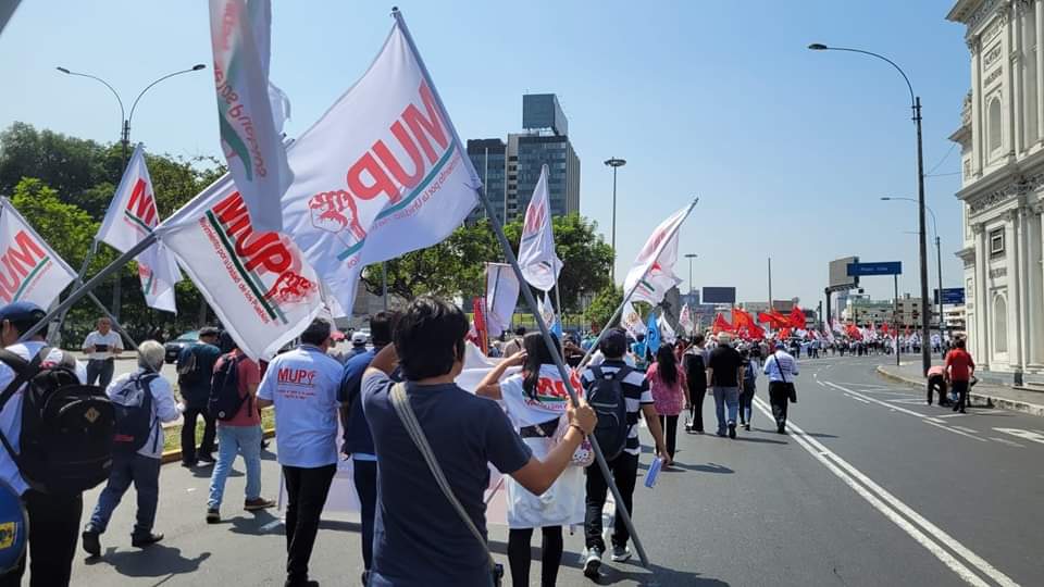 #Trabajadores || Hoy, 1° de Mayo, nos movilizamos por el día internacional de la clase trabajadora, recordando que sólo mediante las luchas se han conquistado los derechos. Avanzamos en la organización popular, construyendo MUP!