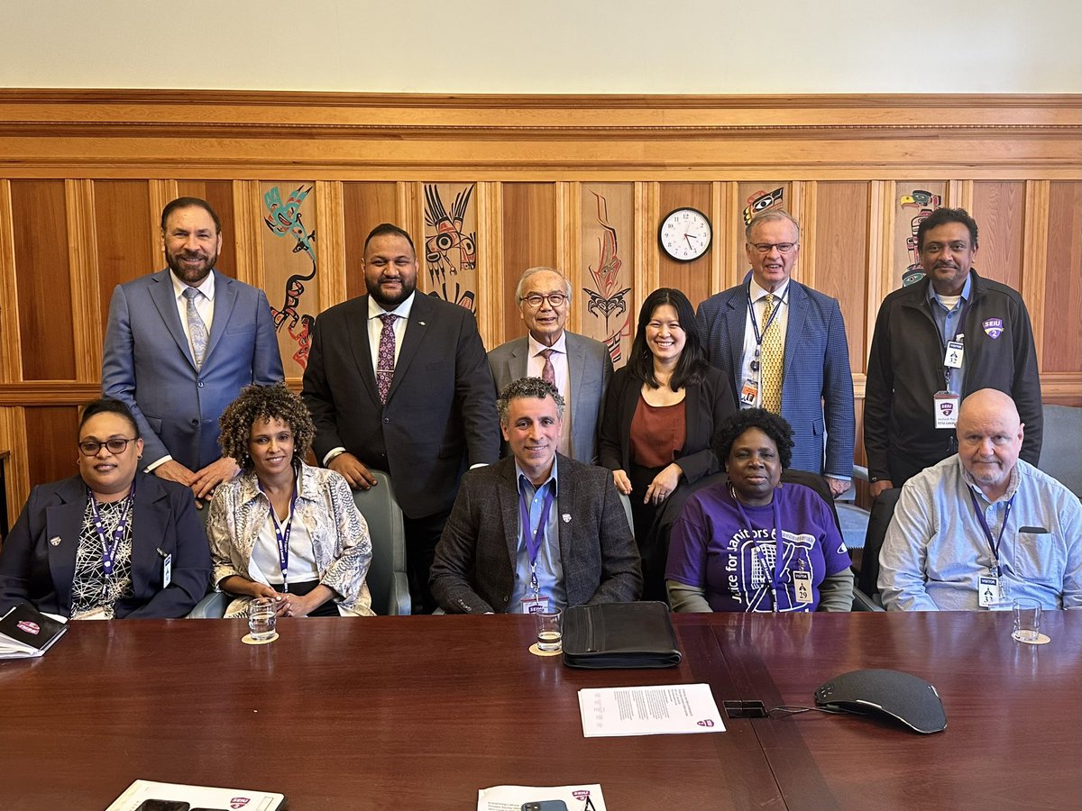 Greatly appreciate @seiulocal2can for meeting with me and MLA colleagues today. Important discussion this #InternationalWorkersDay about how we can continue to protect jobs and benefits, and make sure workers come home safe at the end of the day.